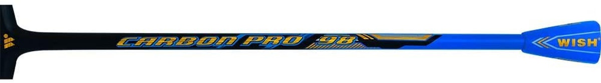 Carbon Pro 98 Badminton Racket: Sideview of rail